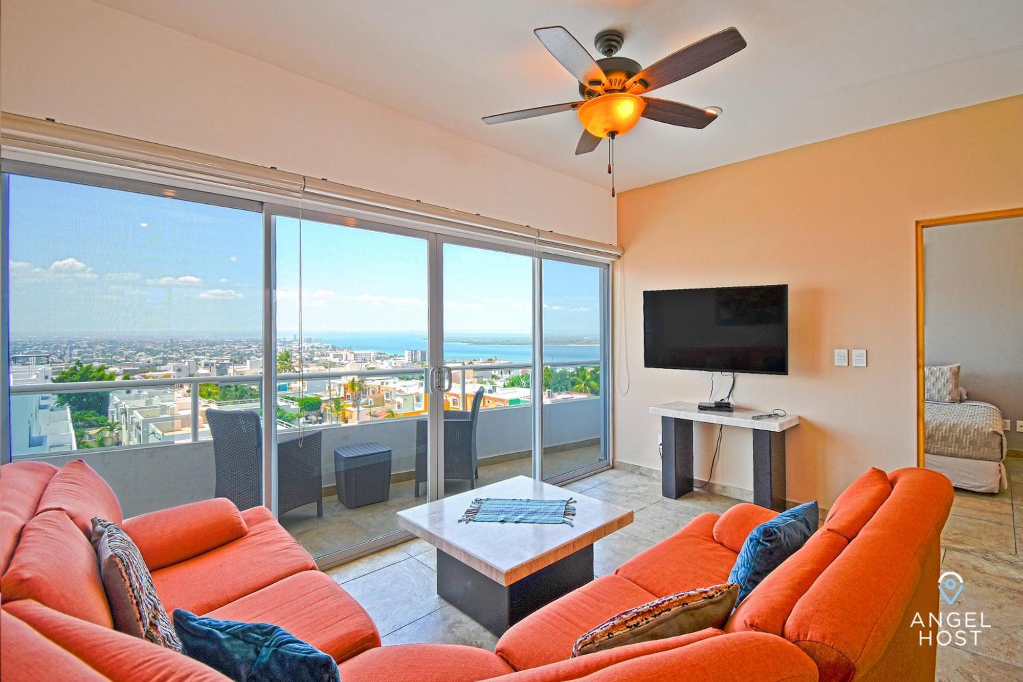 Oceanview Living Space & Balcony With Fiberoptic Wifi! Ла Пас Екстериор снимка
